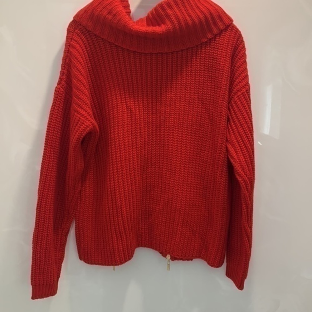 Modamix Red Turtleneck Sweater - Picture 5 of 6